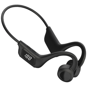 Fones de Condução Óssea Sem Fio Bluetooth, Fone de Ouvido Esportivo VG06 à Prova d'Água e Suor, para Fitness e Ciclismo, com Alto-Falante e Cartão TF - Product Image 1