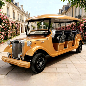 ZHENDA High Quality Electric Classic Car Body Shell New Innovation Vintage Wheels Special Transportation Sale Steel Frame 30km/h - Product Image 1