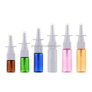 Şeffaf 10 ml 20ml 30 ml 50ml 1Oz Oral ağız dezenfekte PET sprey ince sis amber burun boşluğu şişe dikey püskürtücü ile - Product Image 2