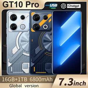 GT10 Pro Nouveau Design Téléphone Mobile Original HD Smartphone 5g Android 1gb+16gb Téléphone Portable Téléphone Mobile - Product Image 2