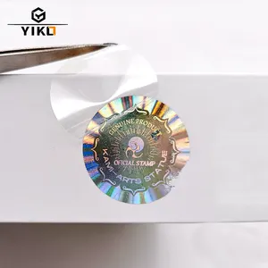 Custom Security Tamper Evident 3D Hologram Prismatic Sticker-Anti Counterfeiting Certificate Hologram Label Sticker