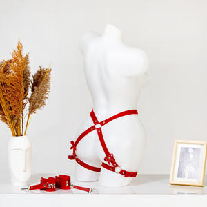 Кожаный ремень-шлейка для БДСМ - Product Image 2