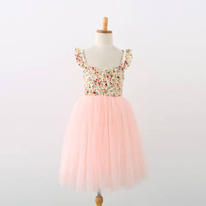 Vestido de Princesa para Niñas de 2 a 10 Años, Vestido de Tul para Fiesta, Boda, Cumpleaños, Vestido Largo Maxi de Verano para Bebés - Product Image 6