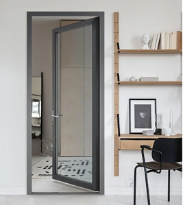RG50 Porta a Battente Minimalista in Alluminio con Vetro Insonorizzato per Ufficio, Cucina, Bagno - Product Image 2