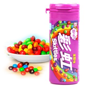 Skittle Sour Gummy Sweet Chewy Rainbow Jelly Beans Candy Caramelo <span class=keywords><strong>de</strong></span> goma suave para niños - Product Image 4