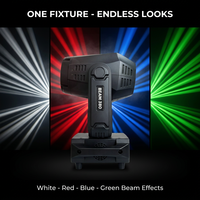 Nouvelle Arrivée Lyre asservie 380W à double prisme 380 Beam DMX512 pour éclairage de scène, discothèque, fêtes, mariages et conférences
