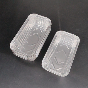 Barquette rectangulaire jetable en aluminium de 200 ml, compatible four, pour cuisson, idéale pour pains et tartes, qualité usine - Product Image 5
