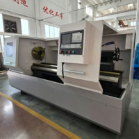 CK6163-2000 CNC-Drehmaschine Horizontale Flachbett-CNC-Drehmaschine 630mm Schwingdurchmesser