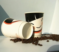 Vasos de Papel Desechables al por Mayor con Logotipo Personalizado, Vasos de Papel Biodegradables para Café, Bebidas Calientes, Fiestas, Comida para Llevar, Uso en Oficinas