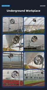 Ventilateur de refroidissement électrique industriel OEM neuf pour incubateur, pour la ventilation des boîtes d'extraction des fumées - Product Image 5