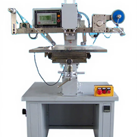 Presse à chaud semi-automatique TJ-77 pour impression de feuilles holographiques de sécurité, neuve, à commande pneumatique, pour étiquettes et tampons holographiques