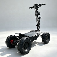 Scooter électrique pliable rapide pour adultes, haute puissance, haute vitesse, 60/72V, tout-terrain, 4 roues