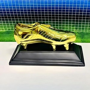 Trofeo di Calcio in Argento, Incisione Personalizzata e Nastri, Varie Misure, Ordini all'Ingrosso e Personalizzati per Premi Sportivi - Product Image 1