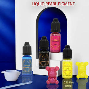 散装环氧树脂24色DIY手绘珍珠粉艺术颜料液用于绘画和铸造 - Product Image 2