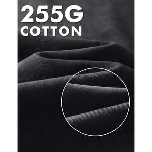 Camiseta Unisex de algodón de peso pesado 2025 para hombre, Camisetas Básicas de manga corta Vintage de gran tamaño, Camisetas Básicas de peso de tela de 230G - Product Image 5