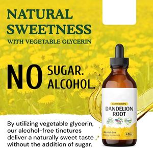 Gouttes liquides de supplément à base de plantes en gros de marque privée nettoient les gouttes liquides de racine de pissenlit diététique - Product Image 5