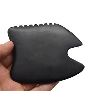 Pierre de Gua Sha en Jade Blanc Premium <span class=keywords><strong>Anti</strong></span>-Âge Outil de Drainage Lymphatique pour le <span class=keywords><strong>Visage</strong></span> le Cou le Corps Massage <span class=keywords><strong>Yoga</strong></span> Pierre Bian Guasha Board - Product Image 4