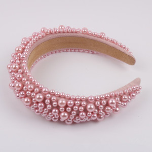 Cerchietto con Perle all'Ingrosso, Accessorio per Capelli di Lusso con Fermaglio per Donne e Ragazze, per Matrimoni e Feste - Product Image 4