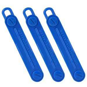 Décapsuleur Original Fox Caller, lot de 3, plastique bleu, accessoire de bar portable - Product Image 1