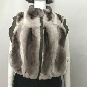 <span class=keywords><strong>Gilet</strong></span> en <span class=keywords><strong>fourrure</strong></span> de <span class=keywords><strong>lapin</strong></span> Rex <span class=keywords><strong>sans</strong></span> manches personnalisé pour femmes hiver réversible bidirectionnel véritable <span class=keywords><strong>fourrure</strong></span> débardeur <span class=keywords><strong>gilet</strong></span> - Product Image 1
