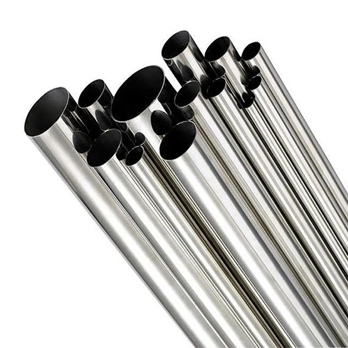 Tubo pulica redondo de aço inoxidável 304l 316 316l 310 310s 321 tubo de aço 8mm 150mm fabricar tubos de aço inoxidável