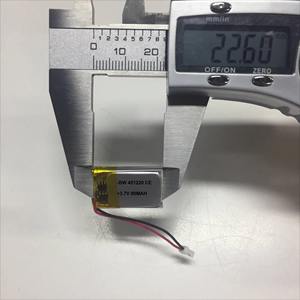 LIPO батарея CE 451220 3,7 V 80mAh перезаряжаемая литий-ионная полимерная батарея - Product Image 2