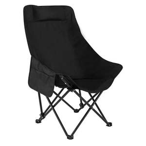 Sedia da pesca con sedia a farfalla portatile sedia da pesca per picnic sulla spiaggia con schienale alto - Product Image 2