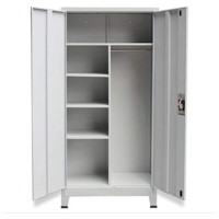 Armoire en acier, idéale pour les employés de bureau, les écoles et les salles de sport, armoire et placard en acier, adapté au rangement de la chambre à coucher