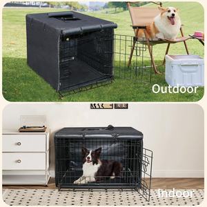 Köpek sandık kapak su geçirmez evcil hayvan kulubesi köpek kafesi kapak açık kapalı evcil hayvan kafesi hayvan kafesleri - Product Image 4