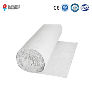 Industriële Oven Keramische Vezel Vuurvaste Doek 1260C 2/3/5mm Staaldraad Brandwerende Mat Oven Afdichting Ovenpakking - Product Image 1