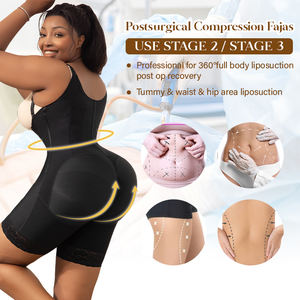 Kolumbianisches Po-Lifting Sanduhr-Mieder Shapewear mit Kompression für den Lendenbereich Stufe 2 Postoperative Fajas Colombianas Reloj De Arena - Product Image 3
