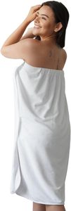 Toalla de Baño Envolvente para Mujer, Suave y Absorbente, con Logotipo Bordado Personalizado, Bata para Spa, <span class=keywords><strong>Sauna</strong></span>, Secado Rápido - Product Image 2