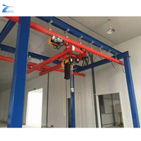Grue aérienne sur rail modèle Kbk avec système de chariot, rail de piste Kbk, rail de piste Kbk en vente chaude