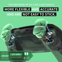 EXtremeRate Kit de micro-interrupteurs de clic pour souris, déclencheurs latéraux et déclencheurs rapides pour manette PS5 BDM-030