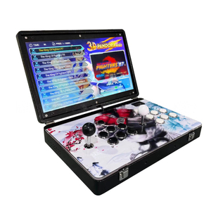 Consola de Juegos Arcade Portátil Pandor para Dos Jugadores, Todo en Uno, con Pantalla de 14 Pulgadas, Modelo 2026, Doble Escritorio, en Inglés - Product Image 2