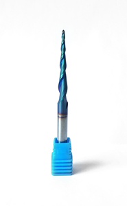 DashHound 2-Schneiden-Kugelfräser mit <span class=keywords><strong>NaCo</strong></span>-Beschichtung, 3,6 Grad, 1/4 Zoll Schaft, Vollhartmetall, CNC 2D 3D Schnitzfräser, OEM-Unterstützung - Product Image 5