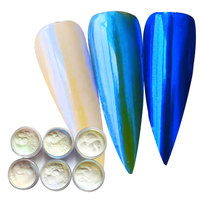 Poudre de pigment irisée arc-en-ciel de haute qualité MCESS, effet bonbon, pigment licorne, poudre chromée miroir néon