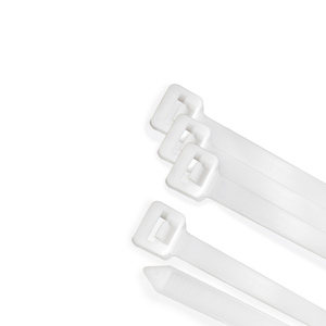 สายรัดเคเบิลไนลอน 100% สีธรรมชาติ 2.5 x 200 มม. (บรรจุ 100 ชิ้นต่อถุง) - Product Image 1