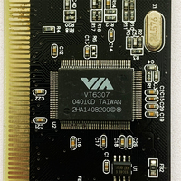 VT6307 0401CD Placa base industrial integrada genuina original Cpu Placa principal Tarjeta de captura de video PCI-E