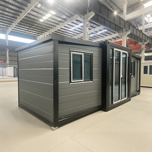 Serre moderne en conteneur, double vitrage, toit plat, installation facile, utilisation en extérieur dans le jardin - Product Image 1