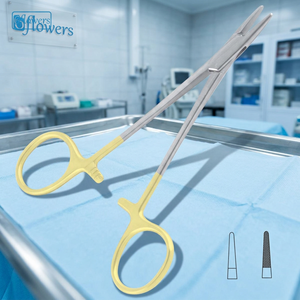 Sixflowers Halsey Needle Holder, Pince chirurgicale pour hémostase, Instrument manuel en acier inoxydable, Certifié CE ISO13485 Classe I - Product Image 2