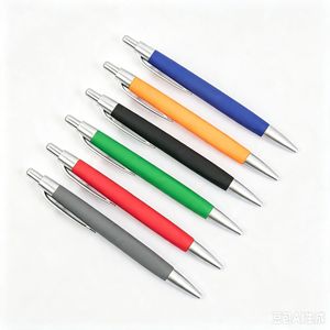 Bolígrafo publicitario multicolor de 0,5 mm con cierre a presión, ecológico, para eventos de oficina, actividades escolares - Product Image 5