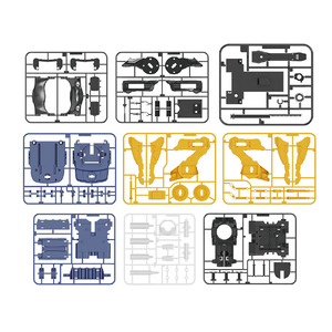 フライングディスクランチャーキット教育用STEM油圧ロボット子供の爪の腕のおもちゃ - Product Image 4