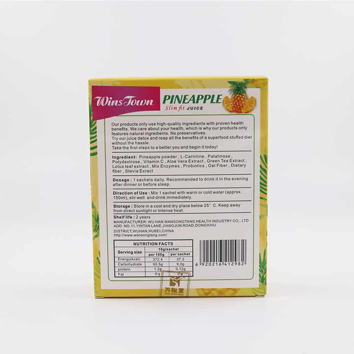 Bromeliad juice powder health slim fit pineapple drinks| Alibaba.com