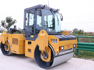 เครื่องบดอัดดินแบบยืดหยุ่น 10 ตัน รุ่น XD103 ลูกกลิ้งคู่ สำหรับงานก่อสร้างถนน - Product Image 2