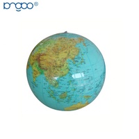 Globe gonflable de 16 pouces Blow up World Globe Beach Ball Globe