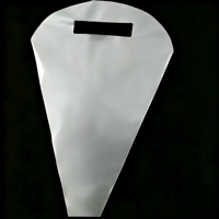 Machine de fabrication de sacs à fleurs en plastique PE/PP entièrement automatique, numérique, haute vitesse, 800 mm, avec PLC Mitsubishi