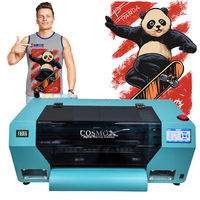 Mesin Printer DTF A3 XP600 13 inci 33cm untuk mencetak kaos, tas, dan mesin pengocok bubuk