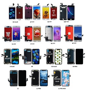 Écran LCD de téléphone portable pour <span class=keywords><strong>iPhone</strong></span> 6 7 8 X XR XS MAX 11 PRO Écran LCD de téléphone portable pour remplacement d'écran d'<span class=keywords><strong>iPhone</strong></span> - Product Image 1