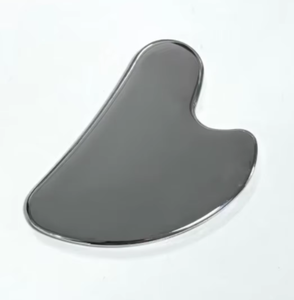 custom logo Facial Scraping Board Stainless Steel Beauty Massage Tool - Product Image 1